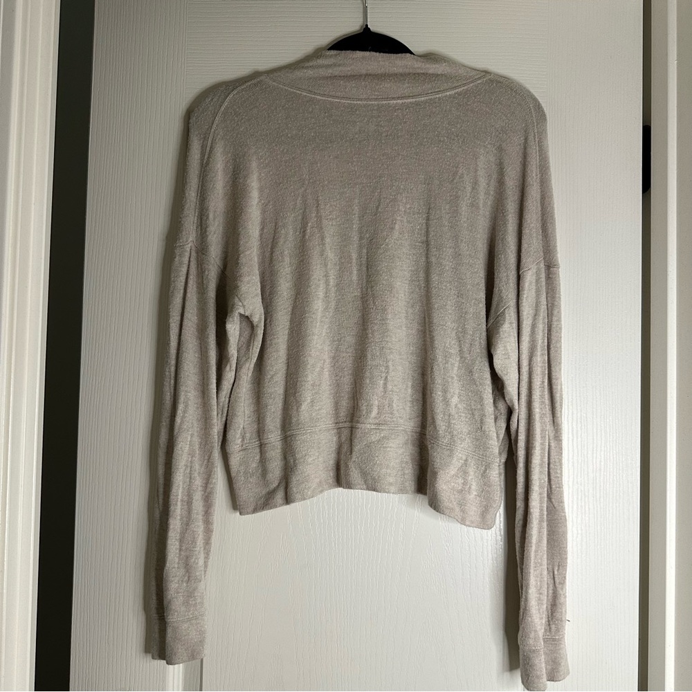 🩷 MAGASCHONI Beige Long Sleeve Lightweight Sweater